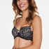 Marina Padded Underwired Bra, Black