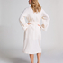 Muslin Robe Long, White