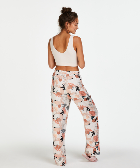 Woven Pyjama Bottoms, Pink