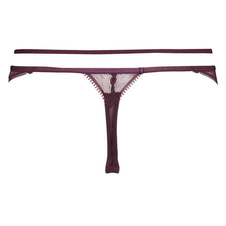 Brigitte tanga thong, Purple
