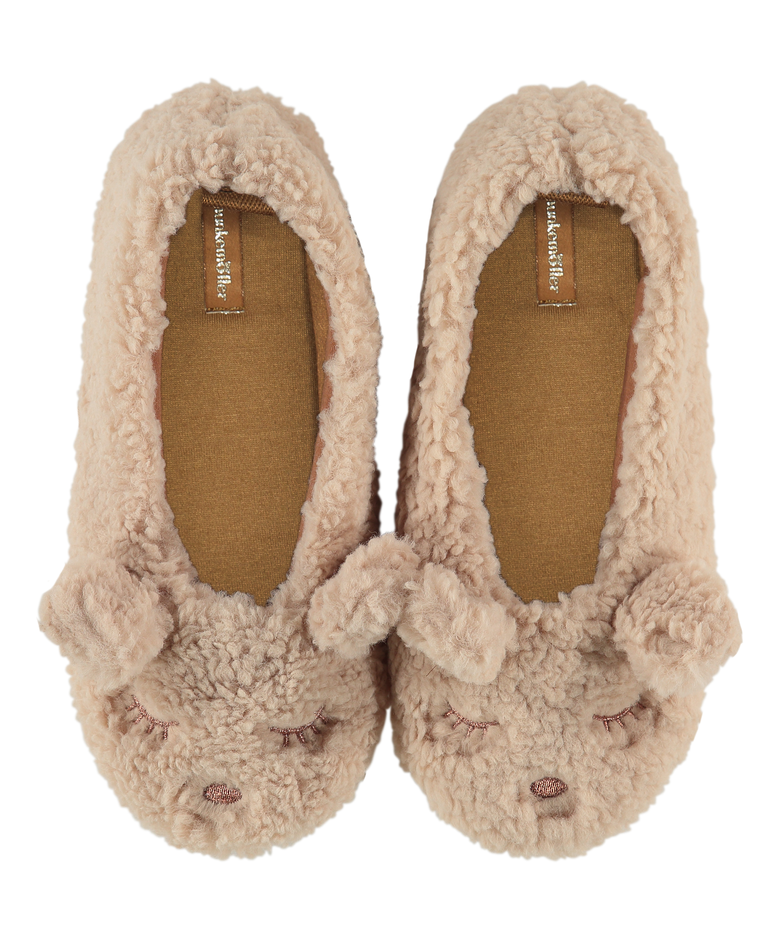 Ballerina slippers, Beige, main