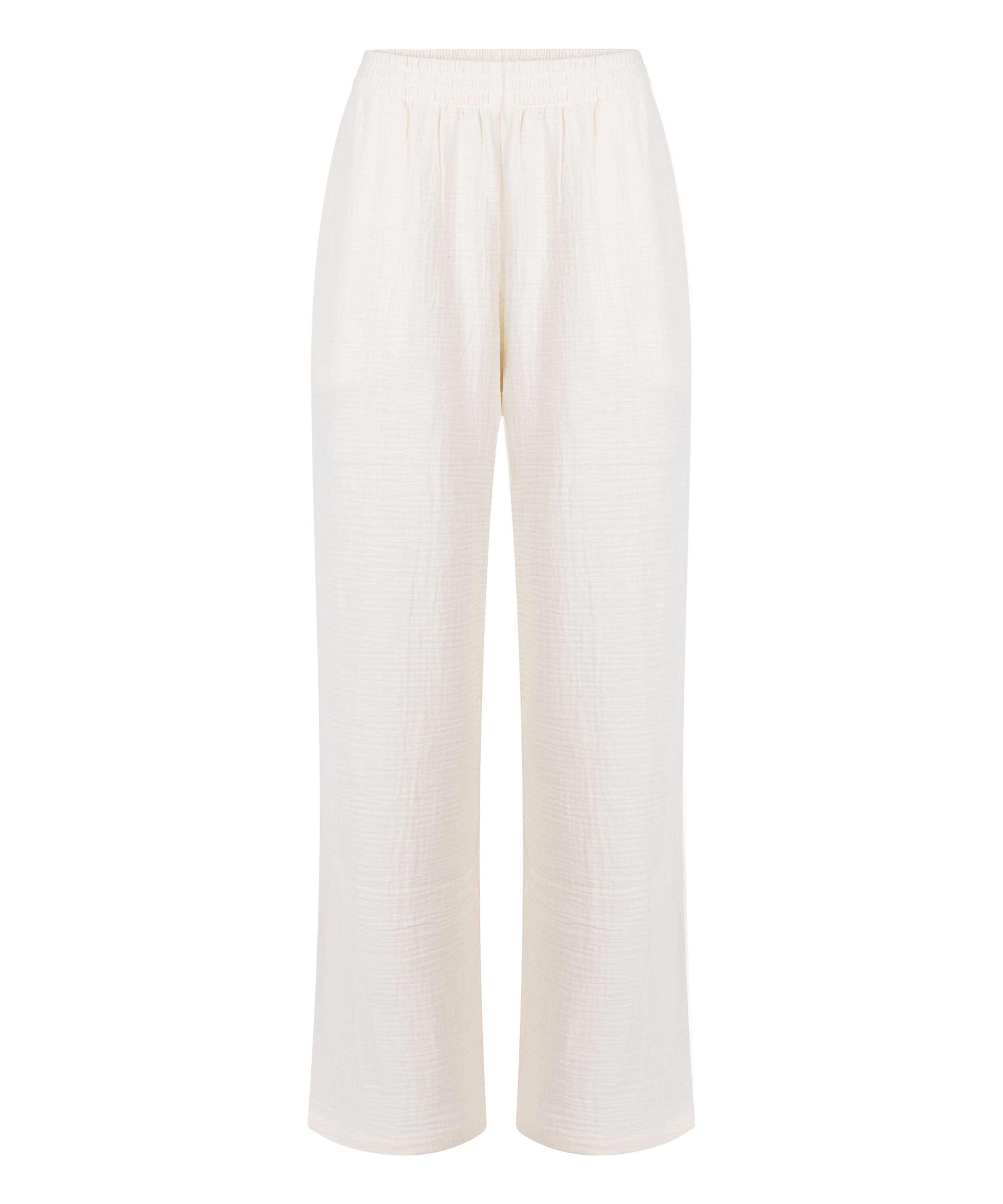 Muslin Pants, White