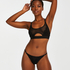 Duckie Bralette, Black