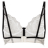 Agnes Non-Padded Underwired Longline Bra, White