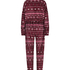 Onesie fleece, Red