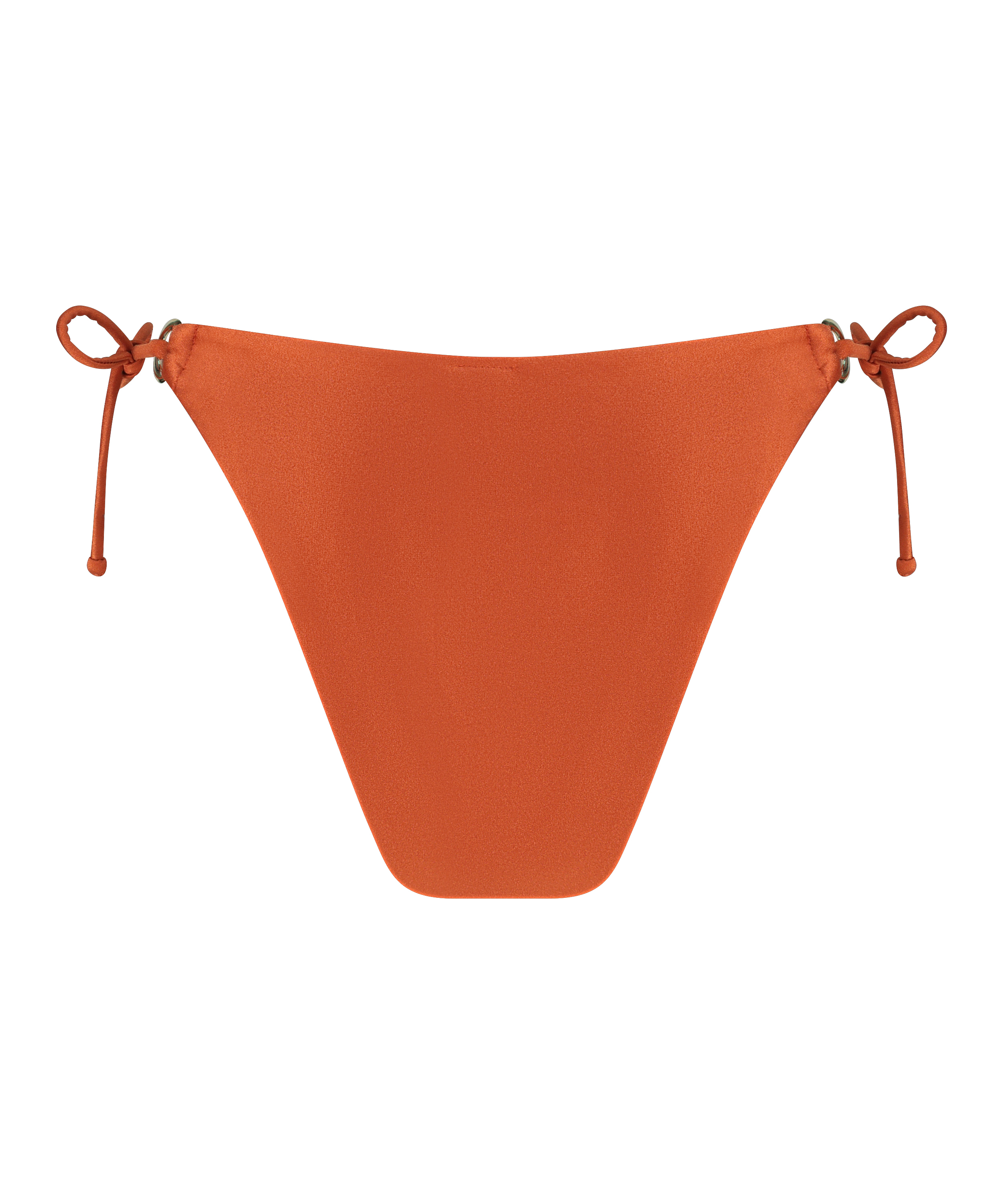 Corfu High Leg Bikini Bottom, Orange, main