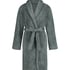 Fleece Bathrobe Short, Green
