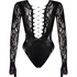 Statement Bodysuit, Black