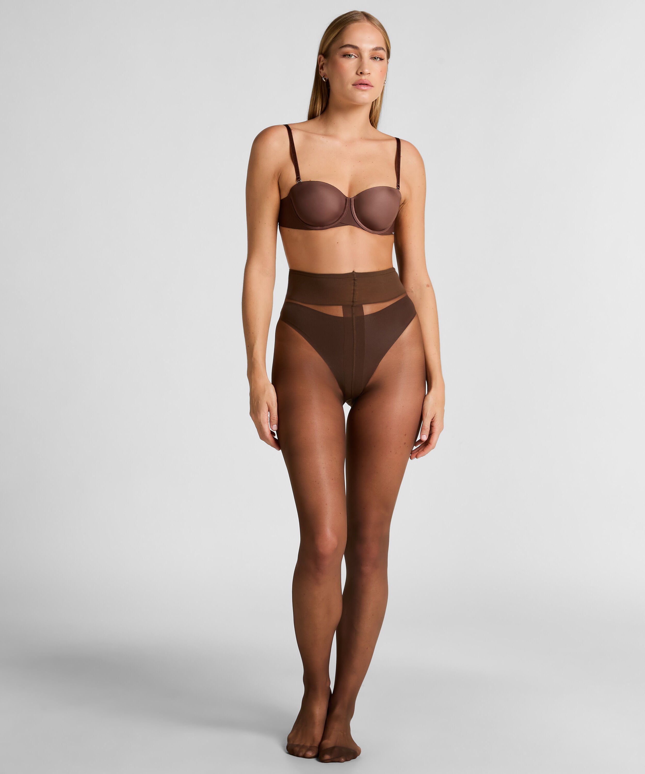 Tights 15 Denier Second Skin, Brown Tights 15 Denier Second Skin, Brown