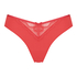 Nadine high-leg Brazilian, Red