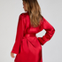 Satin Kimono, Red