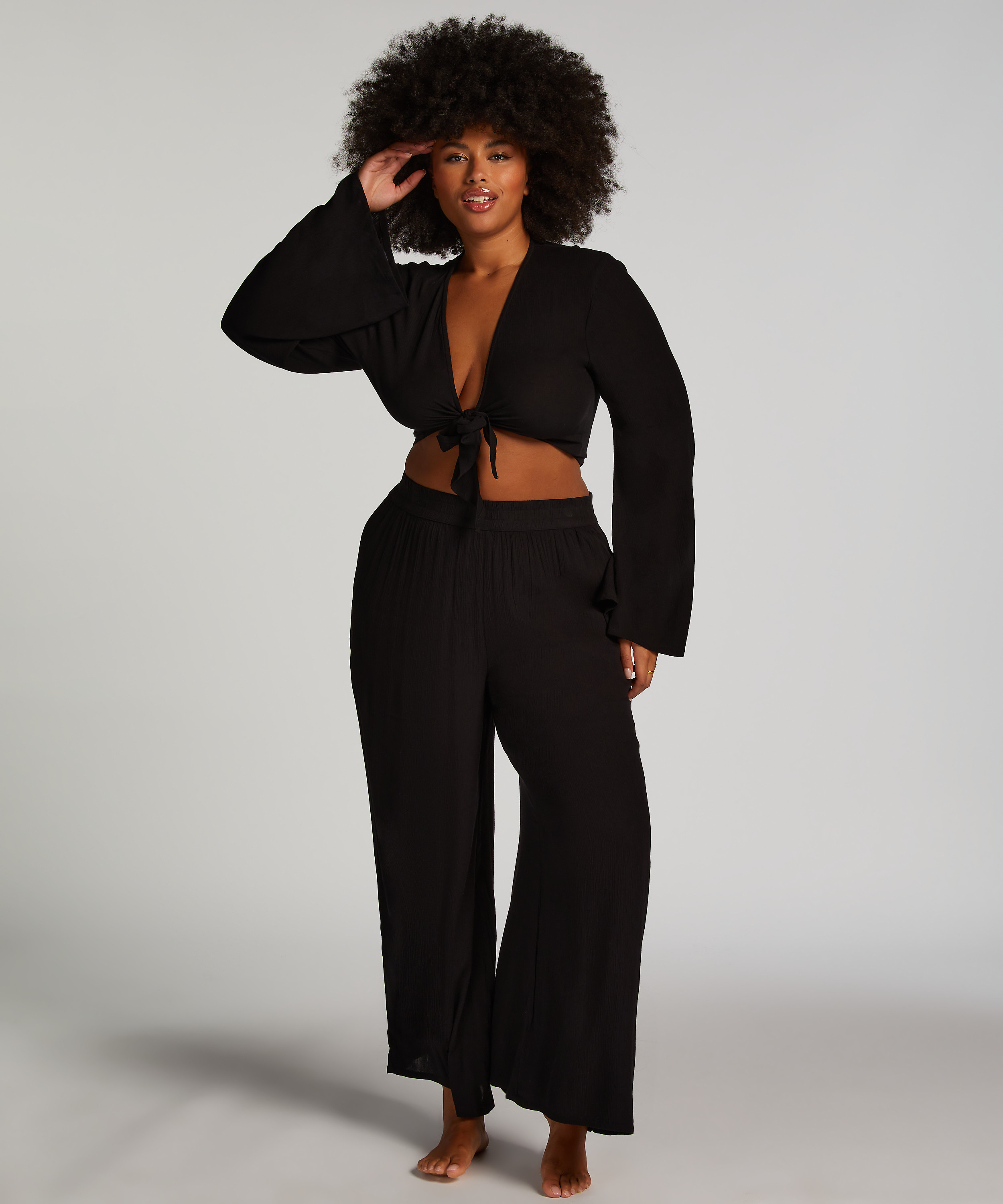 Beach Pants, Black, main