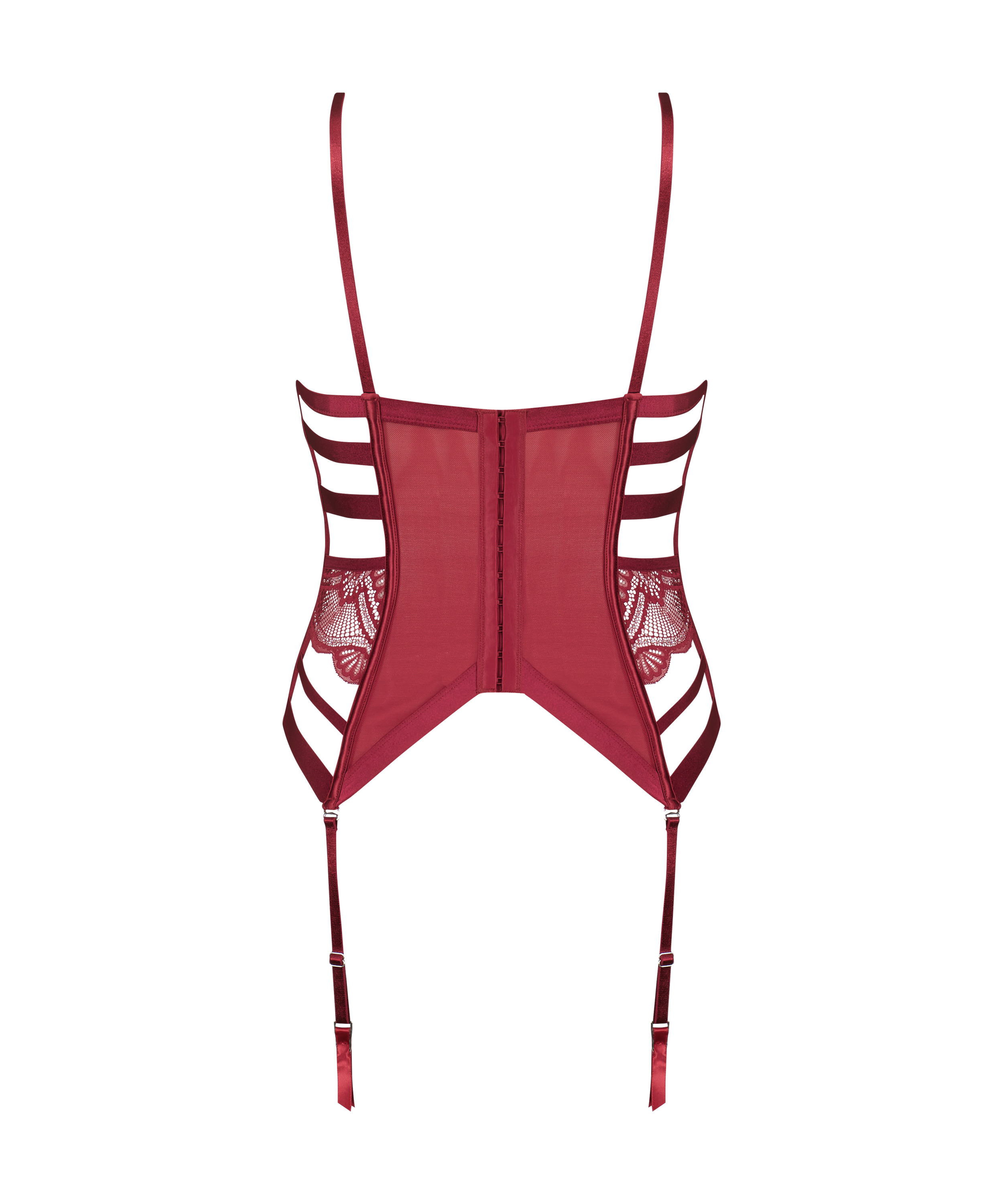 Private Lyra bustier, Red, main