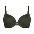 Lea Padded Underwired Push-Up Bra, Green