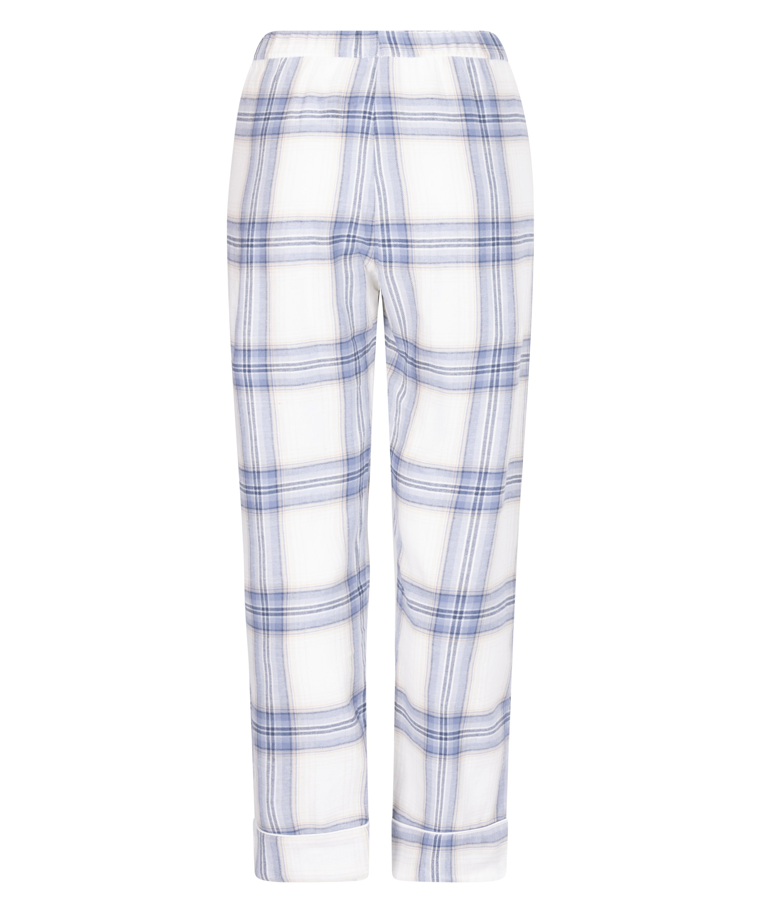Petite Flannel Pyjama Pants, Blue, main