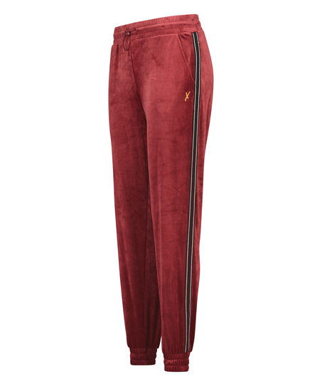 HKMX Sport pants Velours, Red