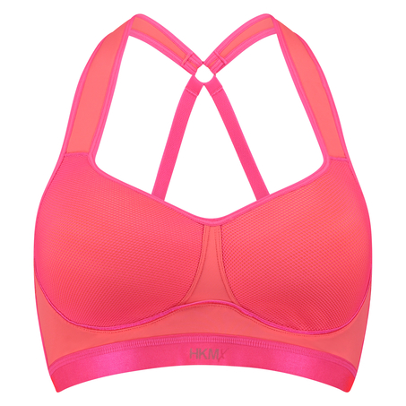 HKMX Sports bra The All Star Level 2, Orange