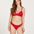 Invisible Fishnet Brazilian, Red