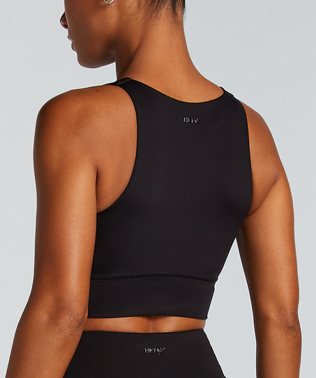 HKMX Sports Bra Level 1, Black