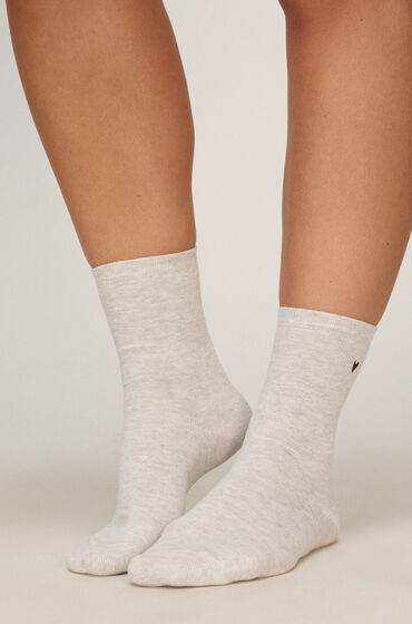 Hunkemöller Socks 3 Pair Cotton White