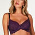 Sienna Unpadded Underwired Bra, Purple