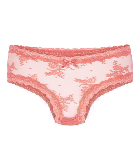 V-shape Mesh Brazilian, Pink