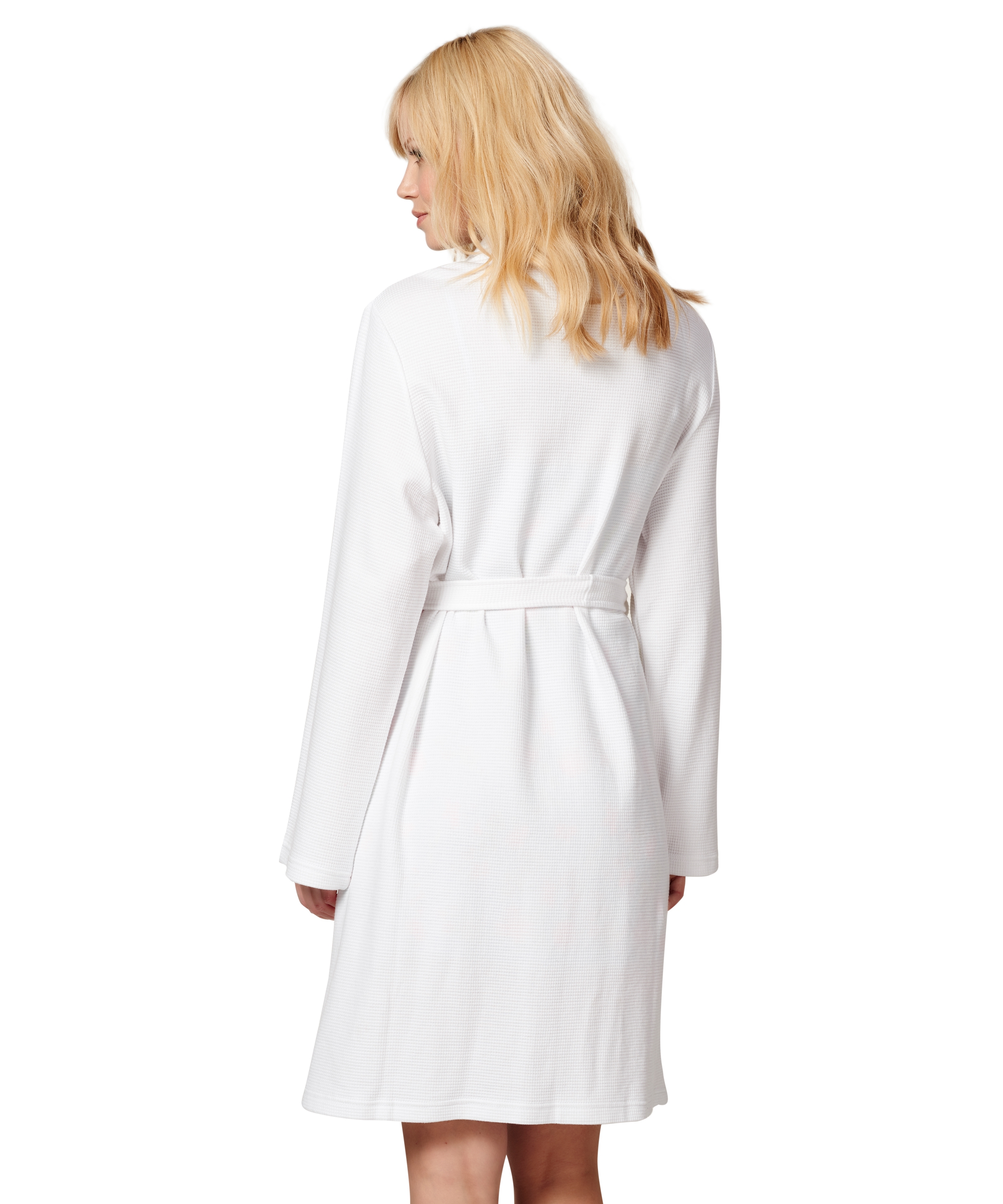 Bathrobe Waffle, White, main