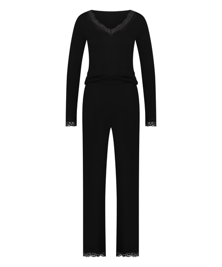 Pajama Set, Black