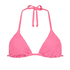 Hula Triangle Bikini Top, Pink
