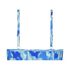 Paraguay Bikini Crop Top, Blue