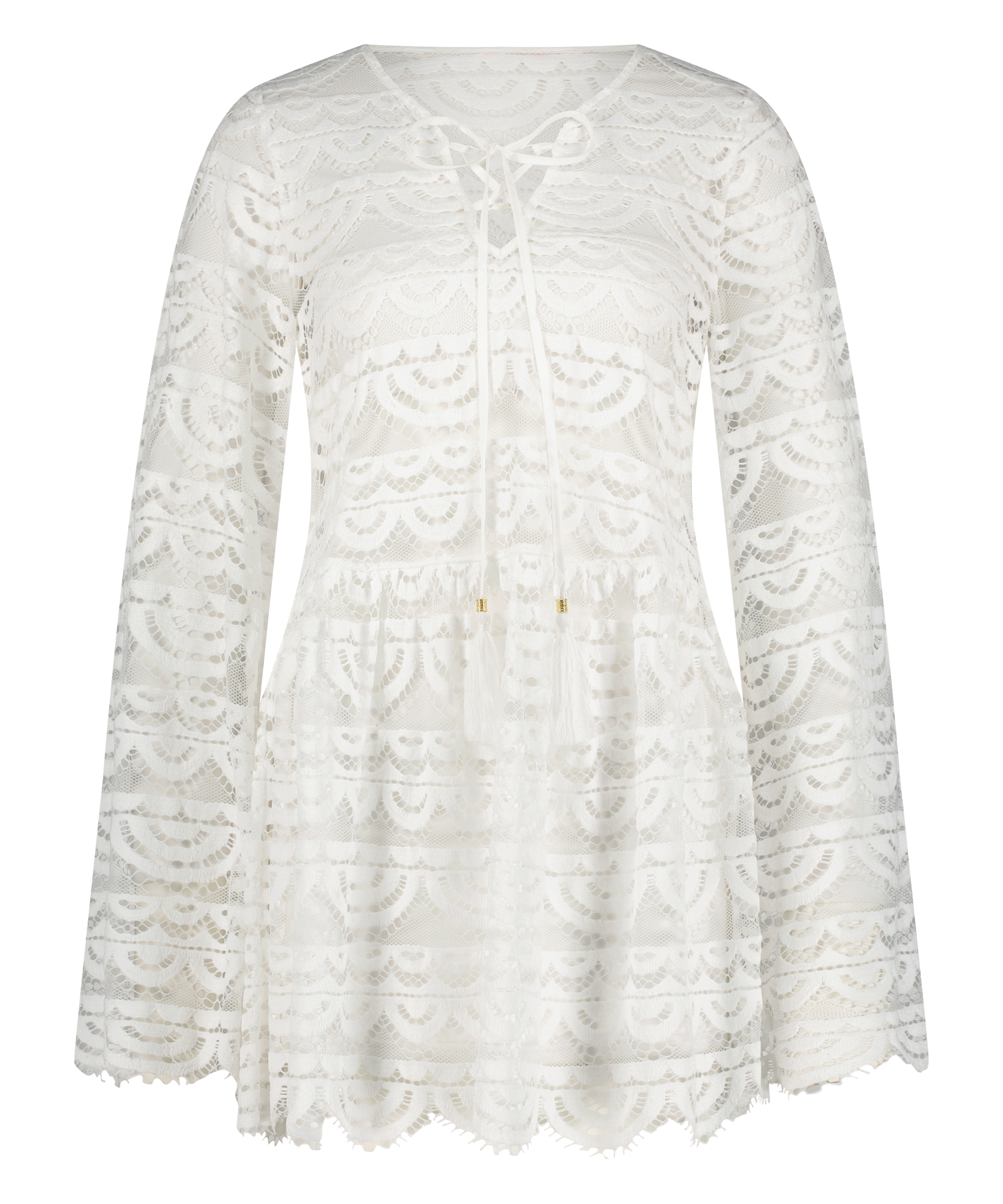 Beach Dress, White, main