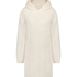 Snuggle Fleece Lounge Dress, White