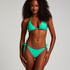 Doha triangle bikini top, Green