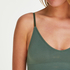 Seamless bralette, Green