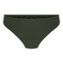 Lace Back Invisible Thong, Green
