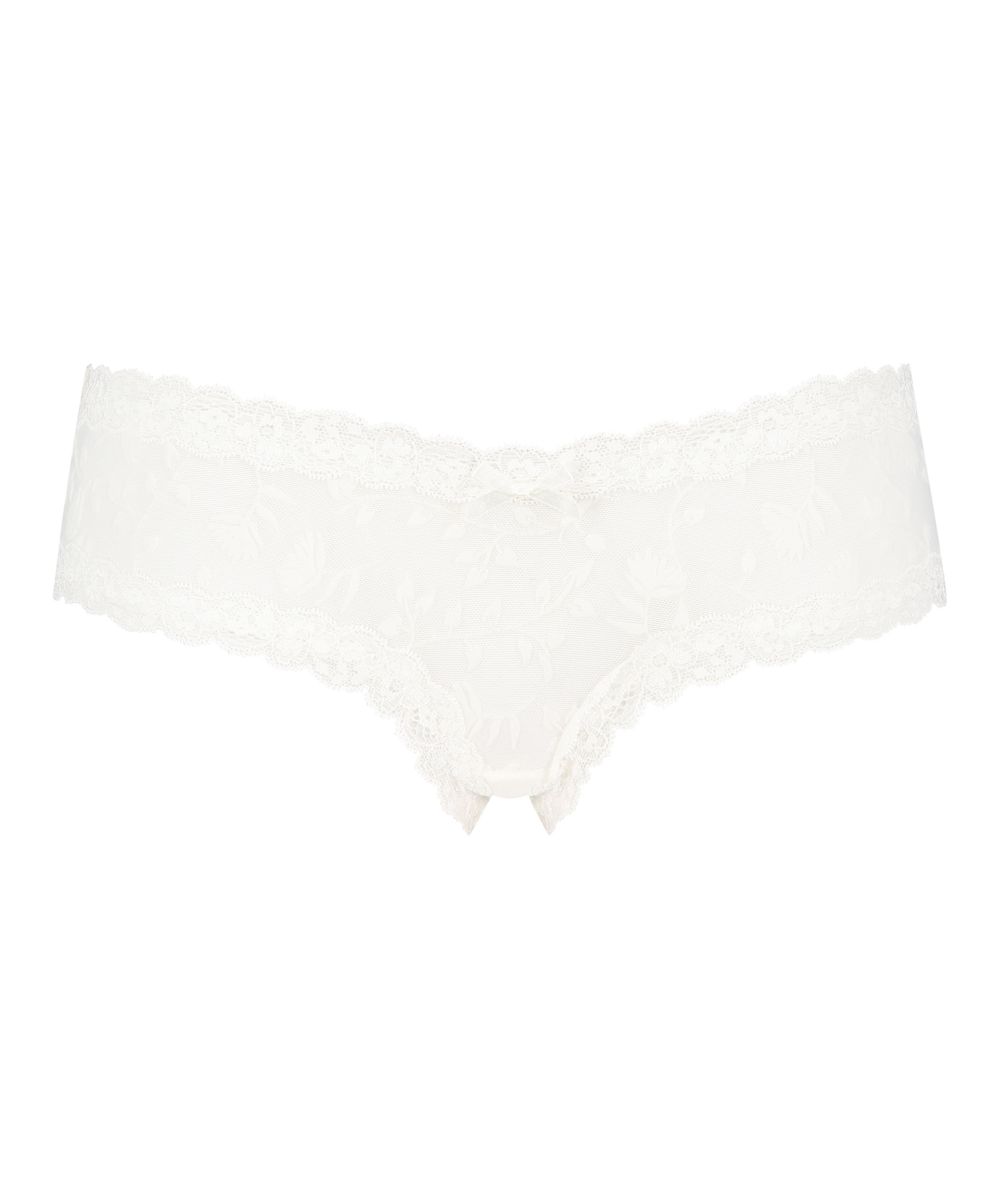 V-shape Mesh Brazilian, White, main