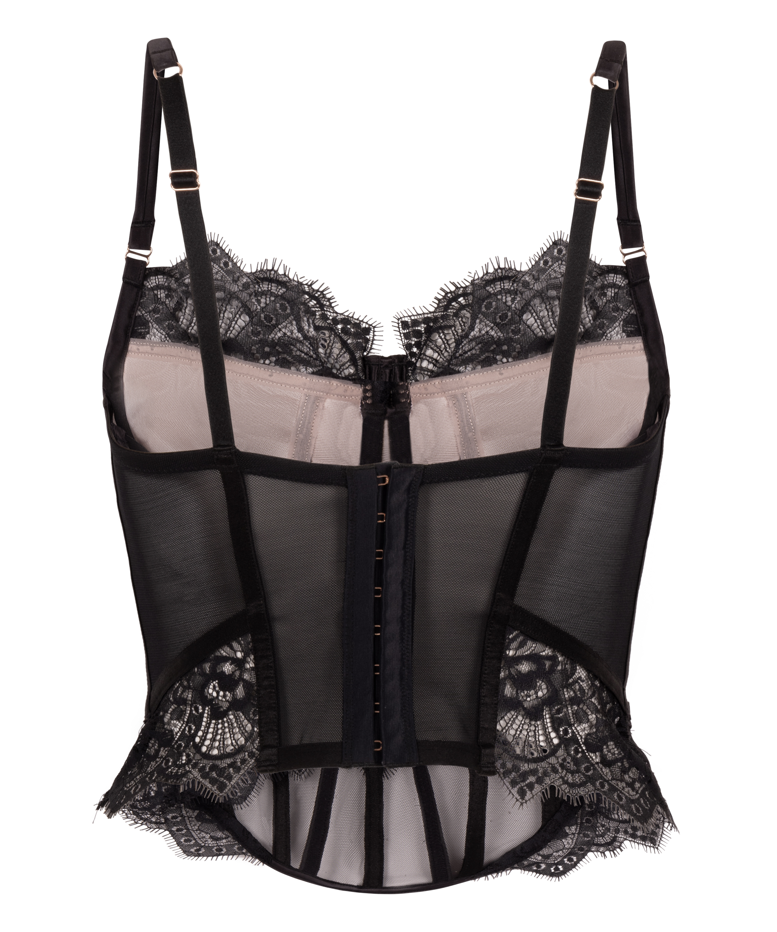 Zoe Bustier, Black, main