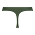 Stripe Invisible Thong, Green