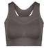 HKMX The Scallop sports bra level 2, Grey