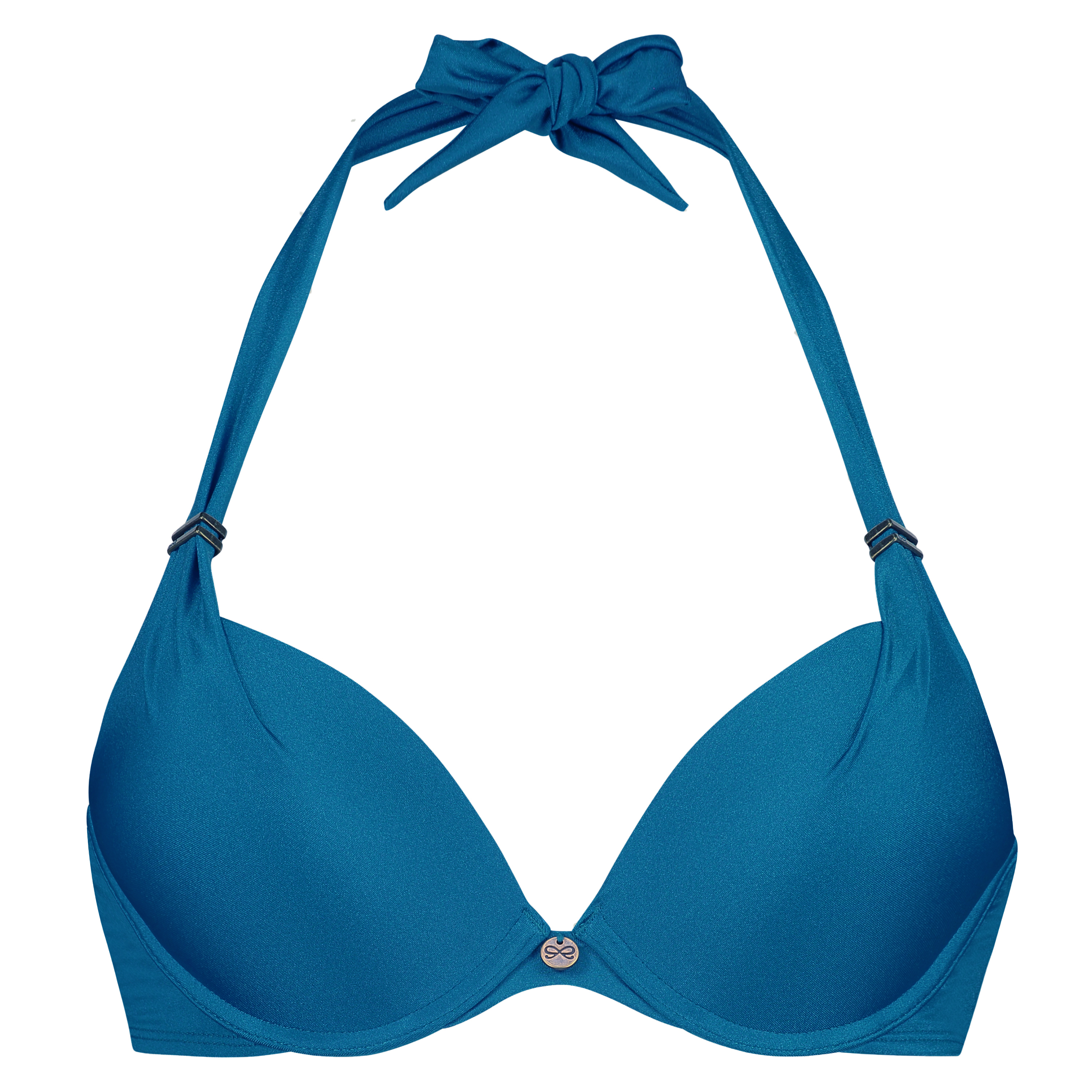 Sunset Dream Padded Push-Up Bikini Top Cup A - E, Blue, main