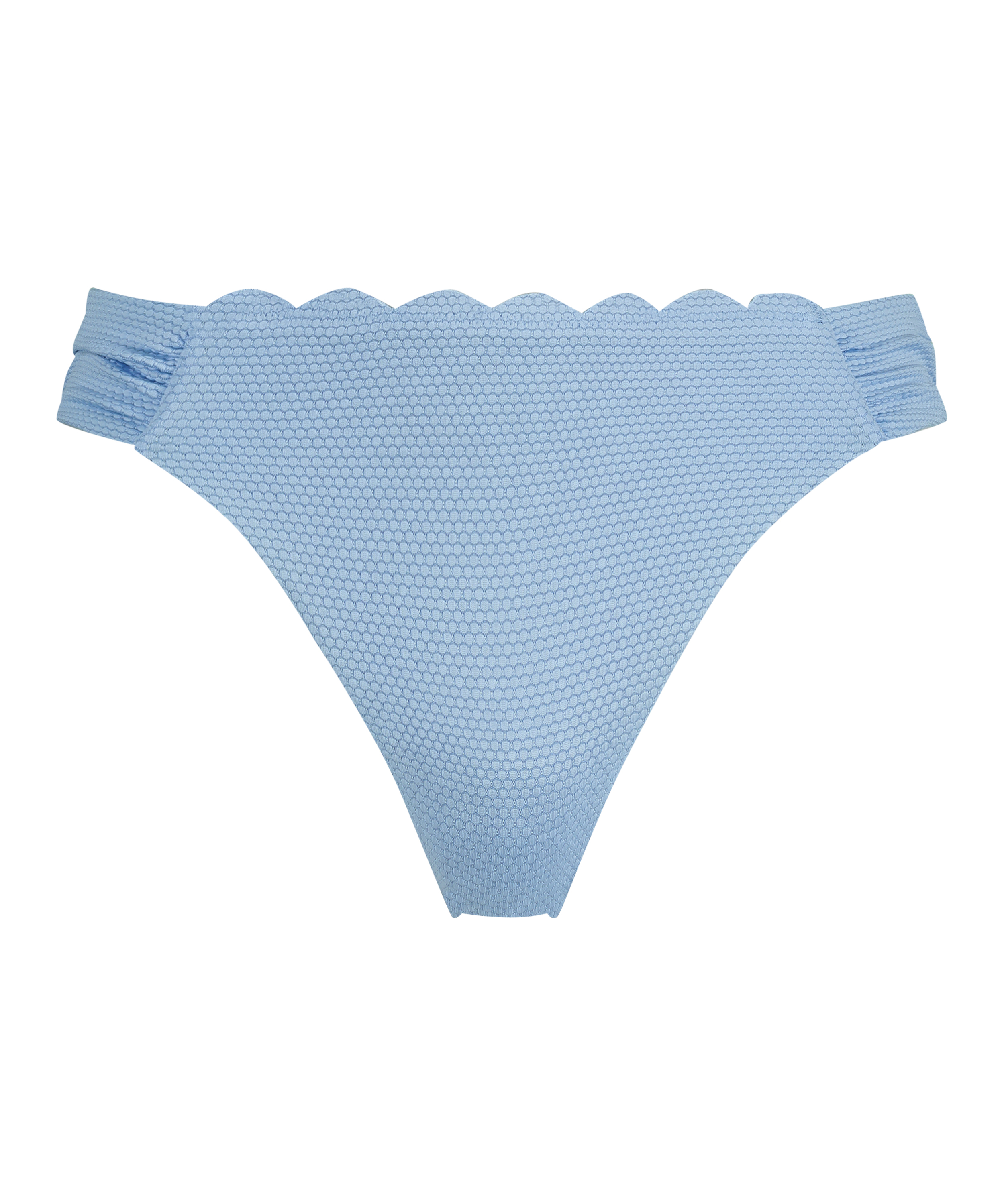 Scallop Rio Bikini Bottoms, Blue, main