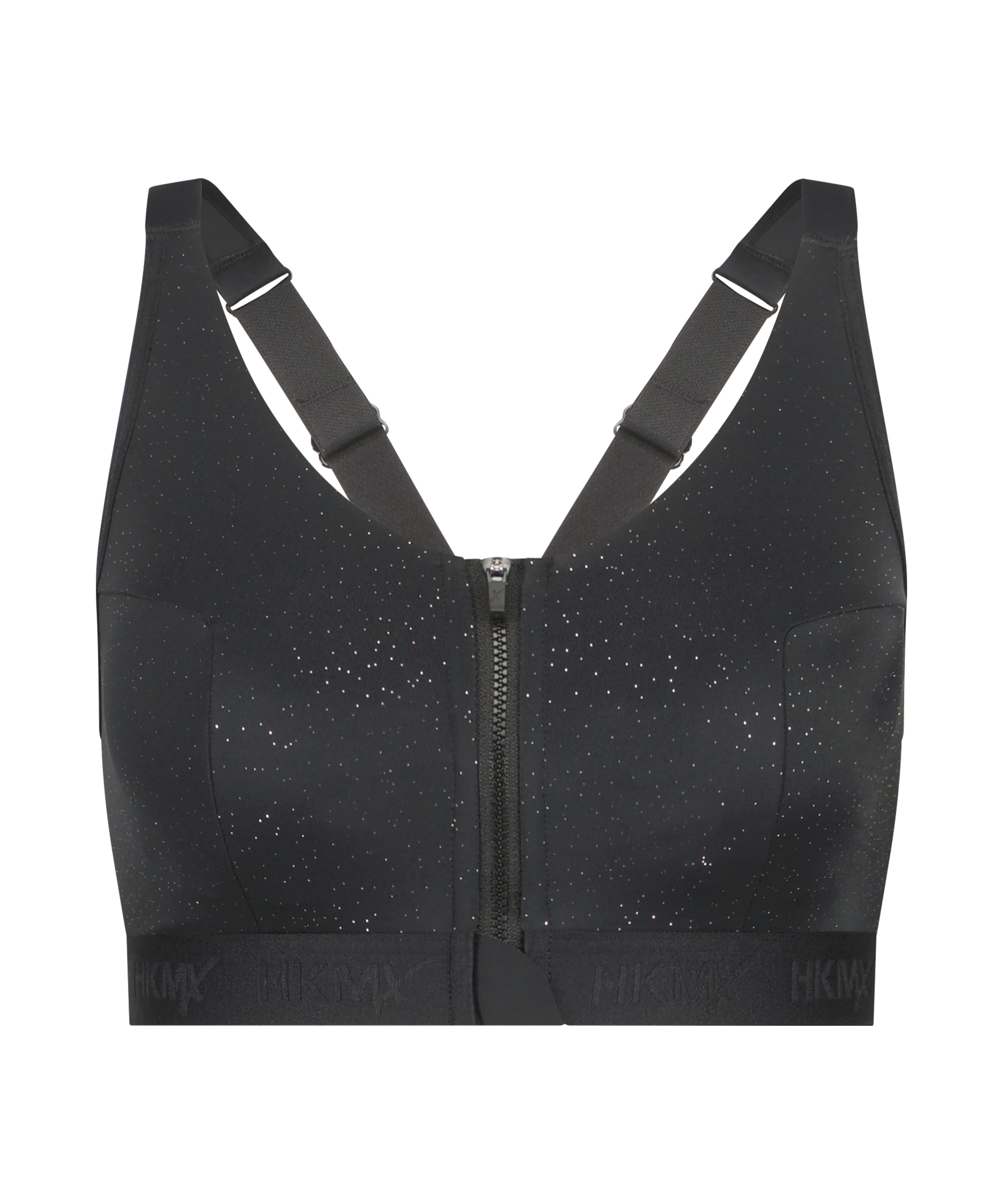 HKMX Sports bra The Pro Level 3, Black, main