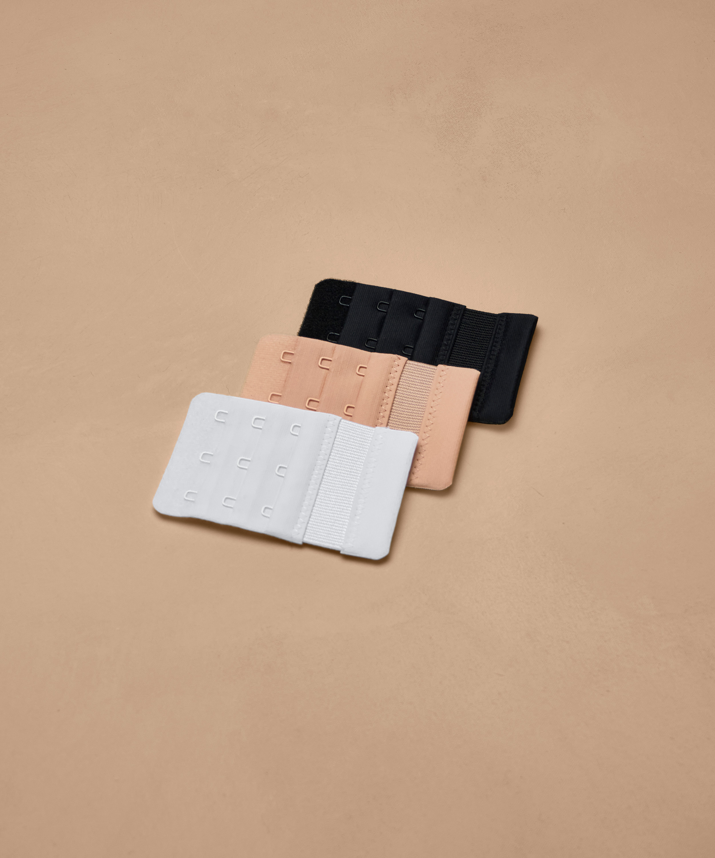 3-Pack Bra Extenders, White, main