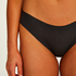 Invisible cotton knickers, Black