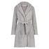Fleece Bathrobe, Grey