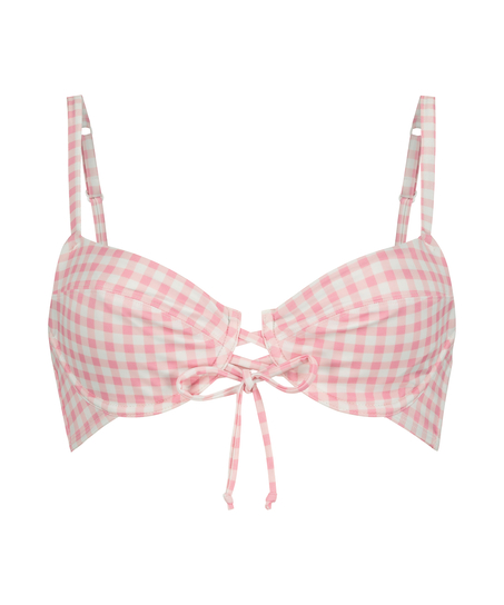Seychelles Non-padded Underwired Bikini Top, Pink