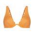 Scallop Non-Padded Underwired Bikini Top, Orange