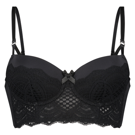 Padded Underwired Bra Duckie, Black