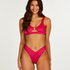 Grenada High Waisted Bikini Bottoms, Pink
