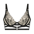 Tara Non-Padded Longline Underwired Bra, Black
